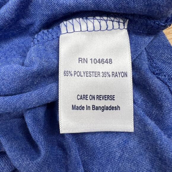 Rivalry Threads Drake Bulldogs Blue Racerback Tank Top - Size Large - NWT - Picture 6 of 10